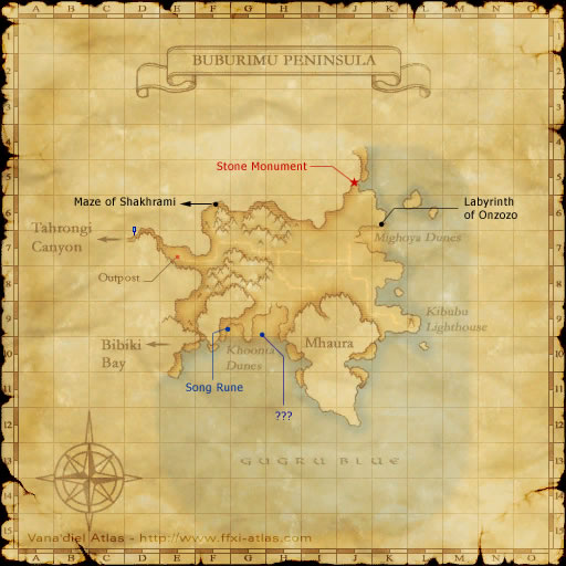 Zone Buburimu Peninsula Final Fantasy XI