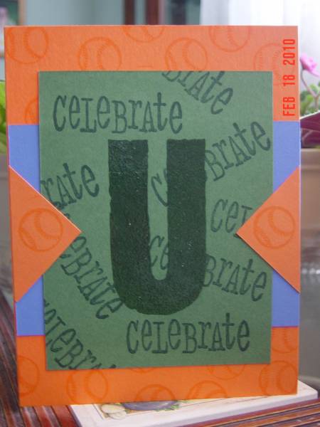 WT258 ~ Using Orange!!! by Redbugdriver at Splitcoaststampers