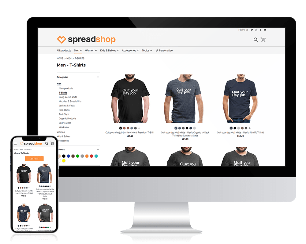 Free online shop for Branded Merchandise