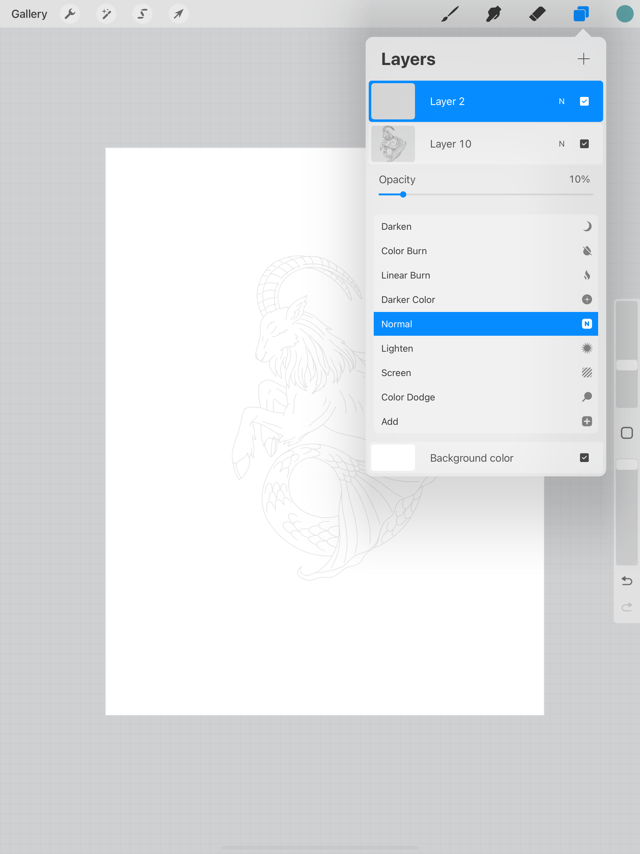 Creating Gouache Style Clip Art in Procreate to Use With Your Cricut or