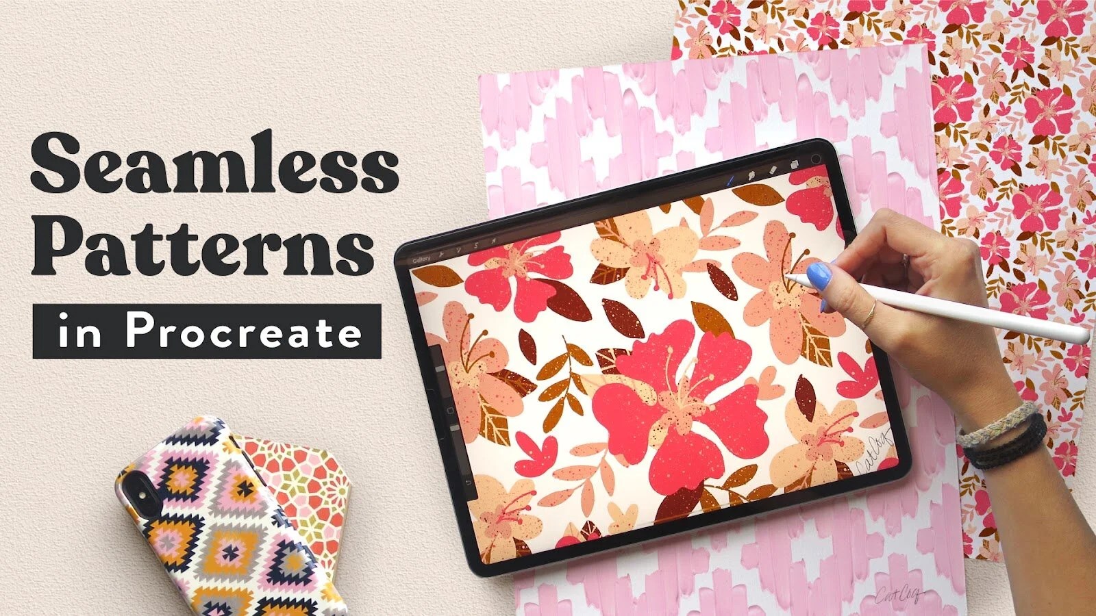 How to Make a Seamless Pattern in Procreate — CatCoq
