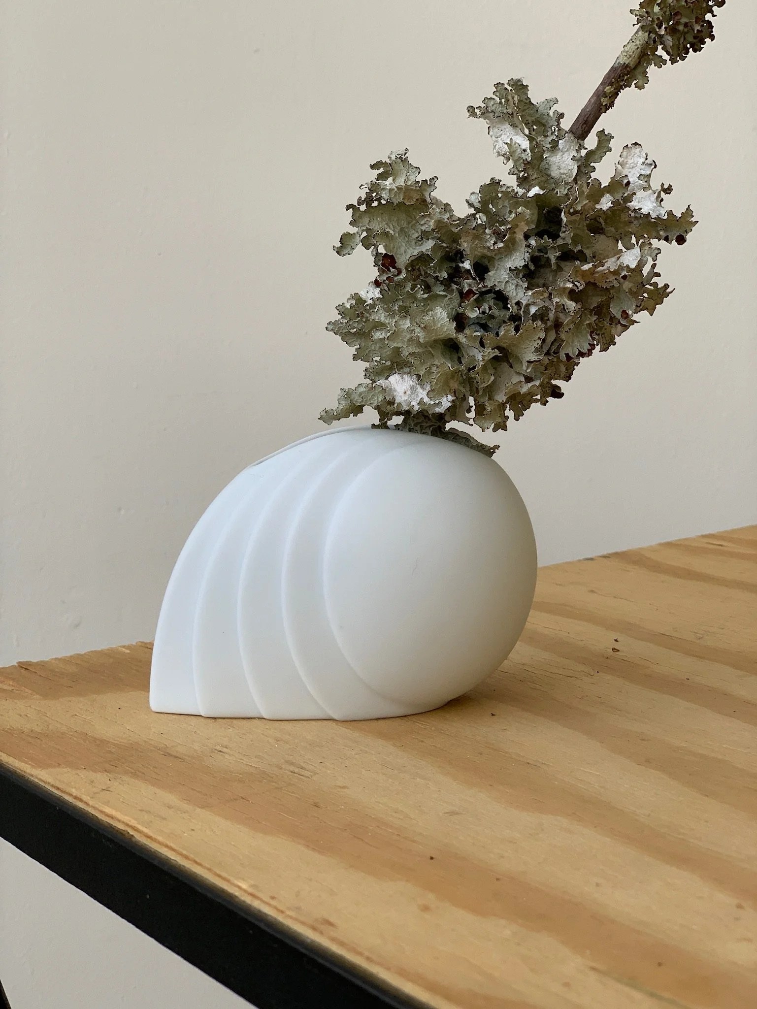 Vintage Rosenthal Uta Feyl StudioLinie Undulating White Bisque