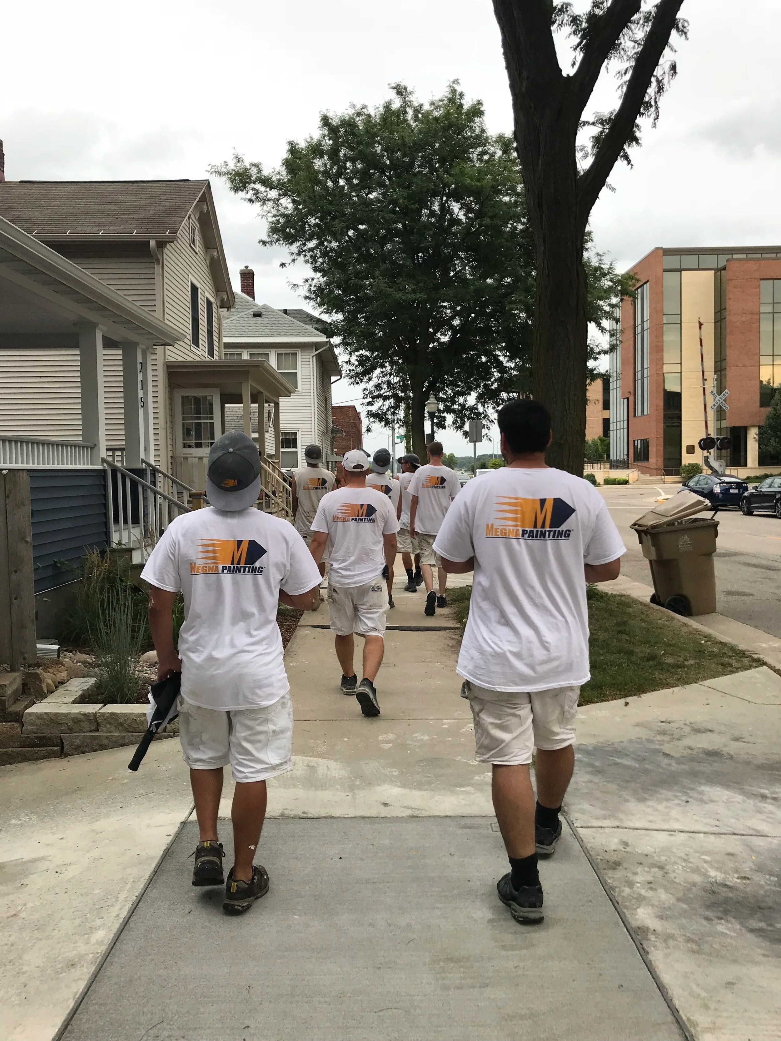 Careers Painters Madison WI Megna Painting Residential Exterior