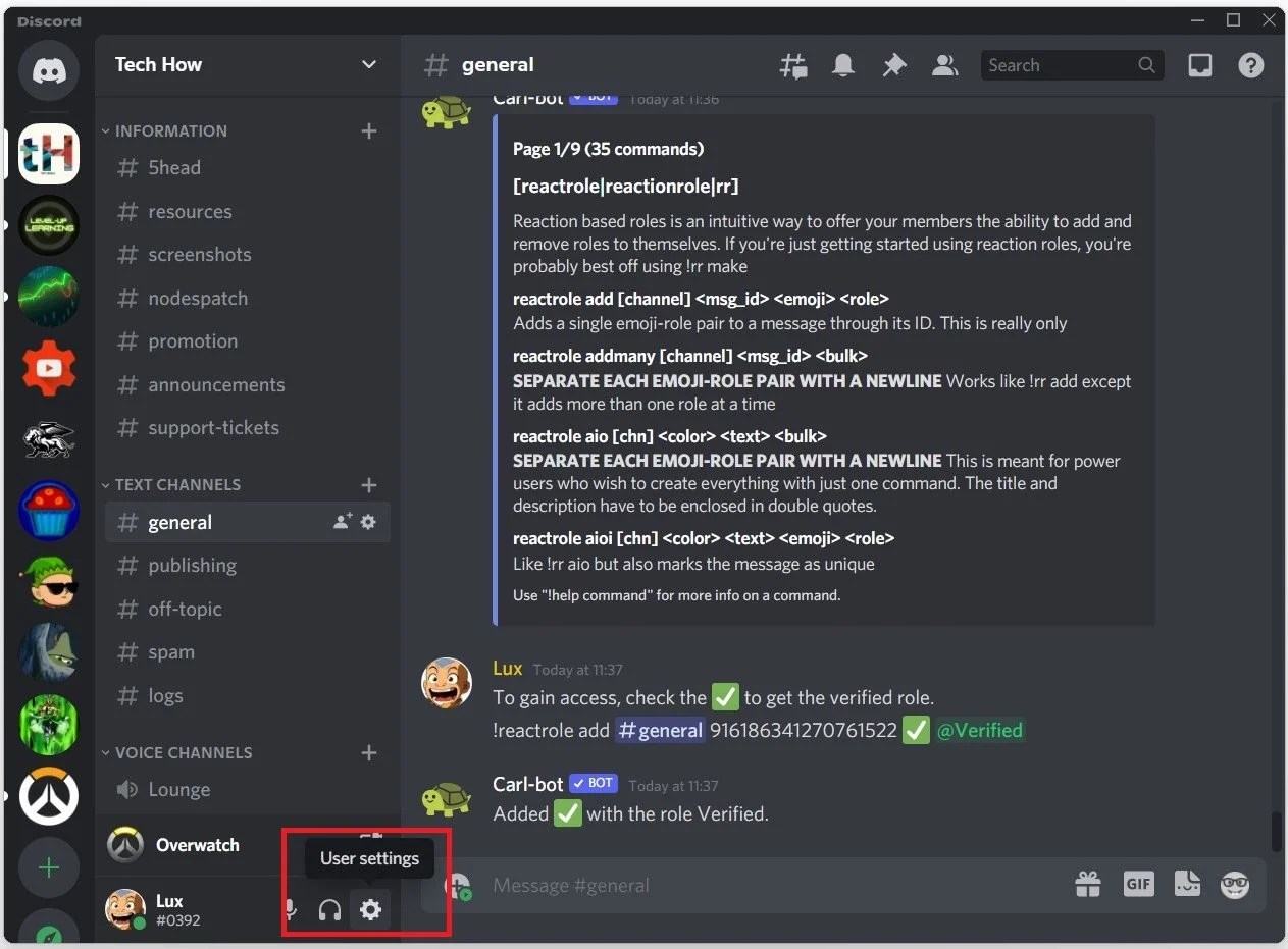 How To Create a Discord User Verification System — Tech How