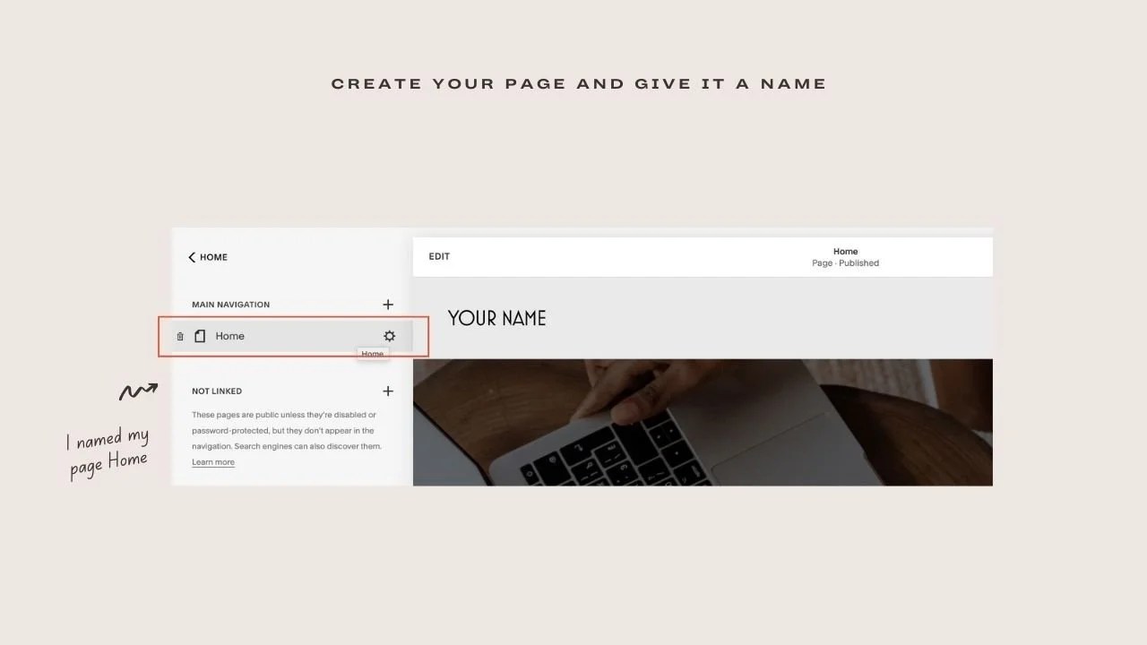 How to Create a One Page site with Squarespace (Easy Video Tutorial)