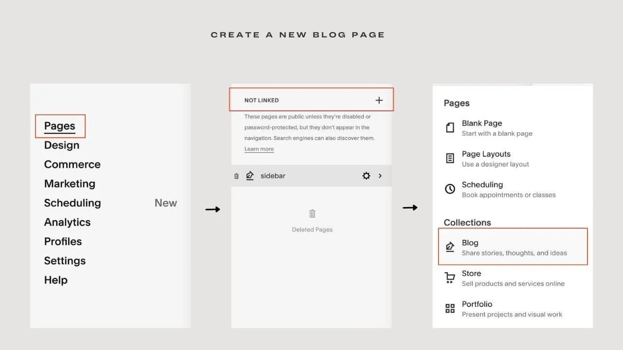 How To Add Blog Sidebar to Squarespace 7.1 ( Video Tutorial )