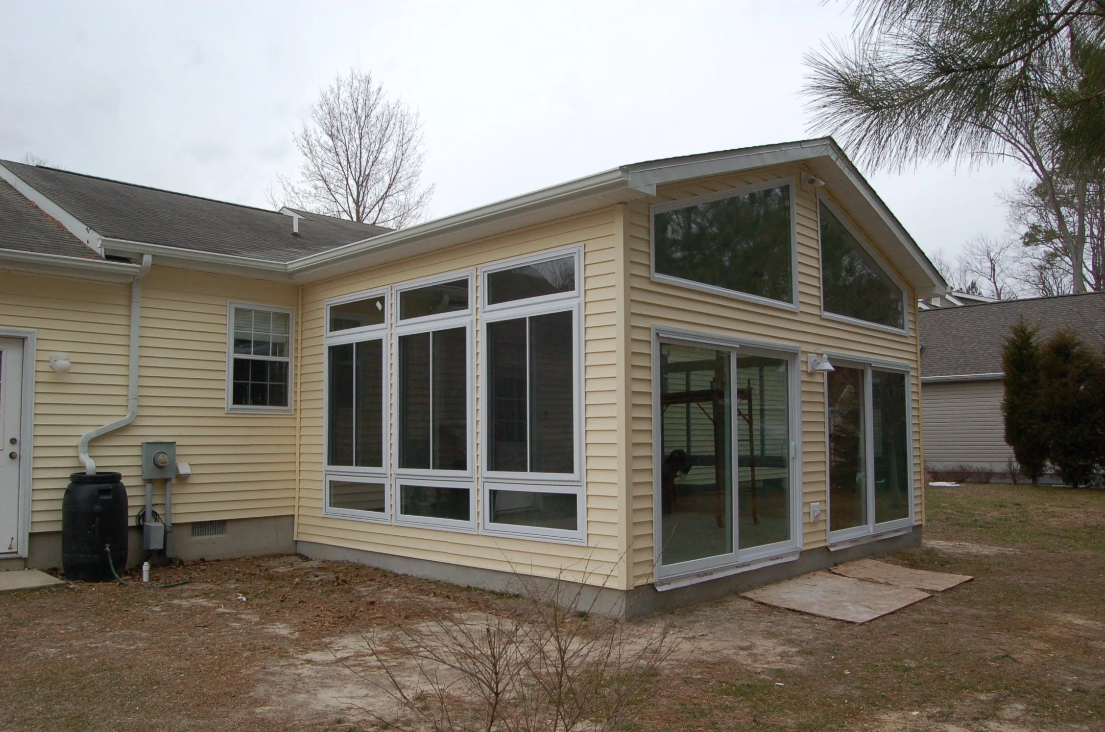 16 x 16 FourSeason Sunroom on Concrete Slab — Mr. Sunroom Inc. Screen