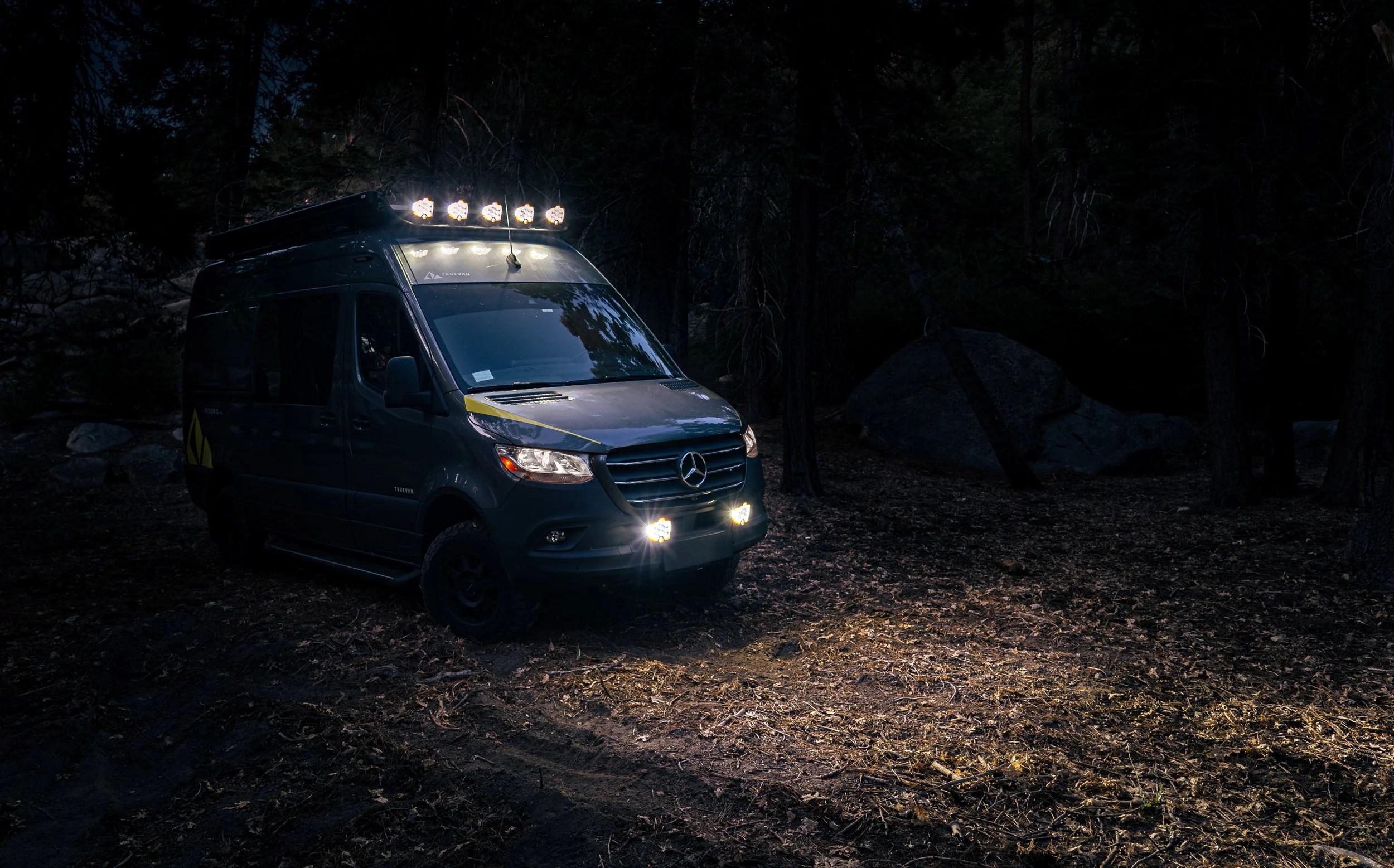 TrueVan Roof Rack for Mercedes Sprinter (2019+) 144" wheelbase — TrueVan