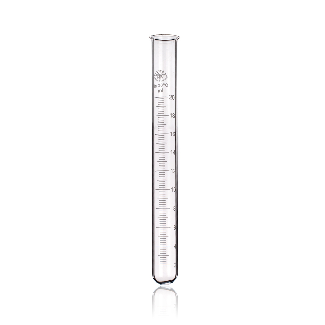 Test Tubes, With Rim, Graduated, Borosilicate Glass Dixon Science