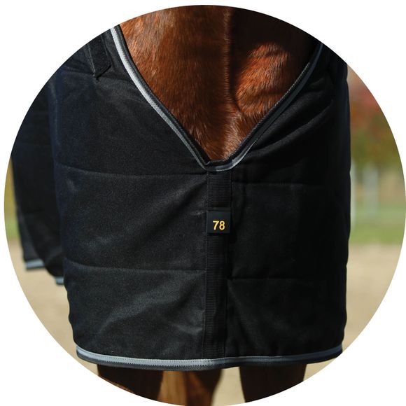 AdjustaFit® TeknoFleece® VFree® Leg Strap Horse Stable Blanket Lightweight Schneiders