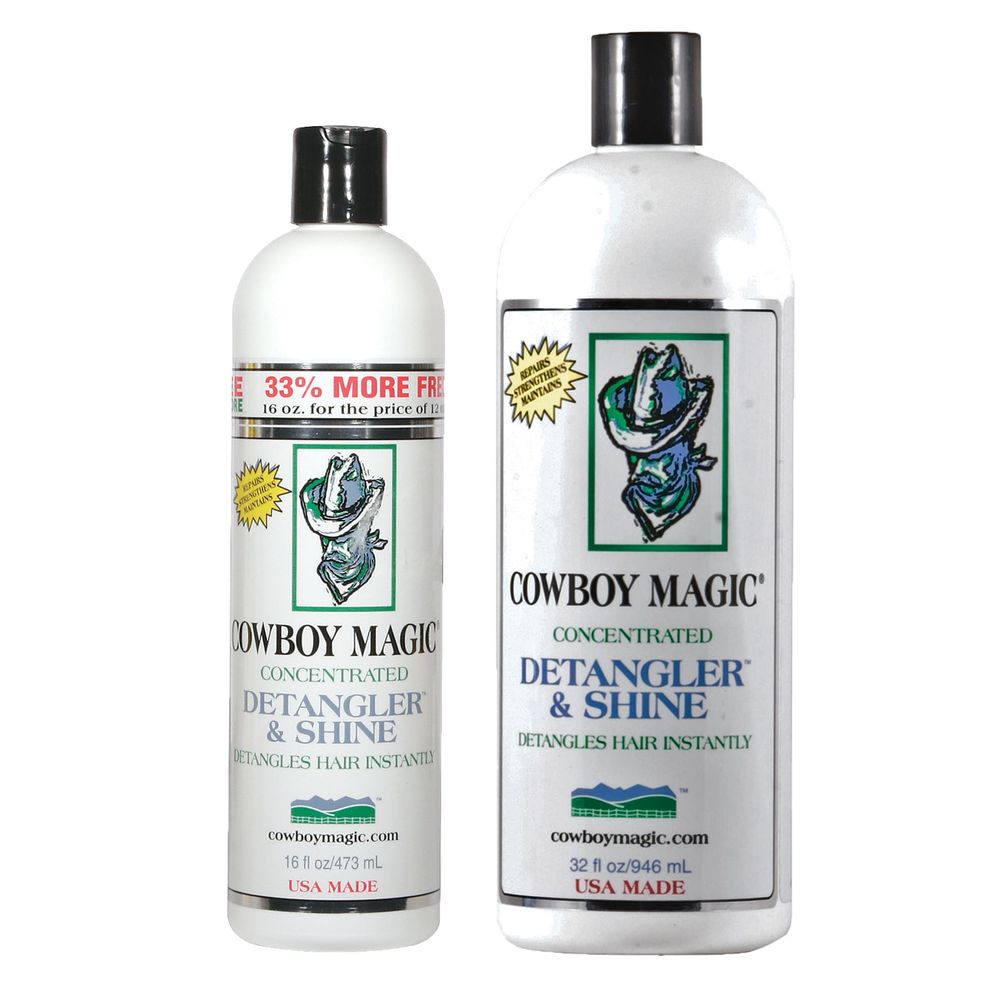 Cowboy Magic Detangler and Shine for Horses