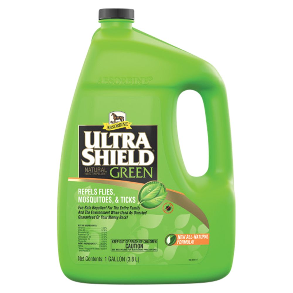 UltraShield Green Natural Fly Repellent for Horses