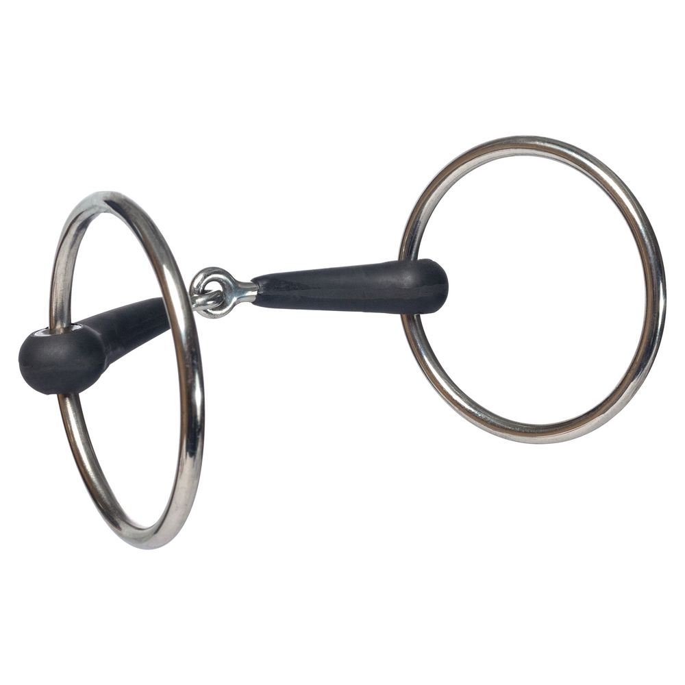 Schneiders® Rubber Loose Ring Snaffle Bit Schneiders