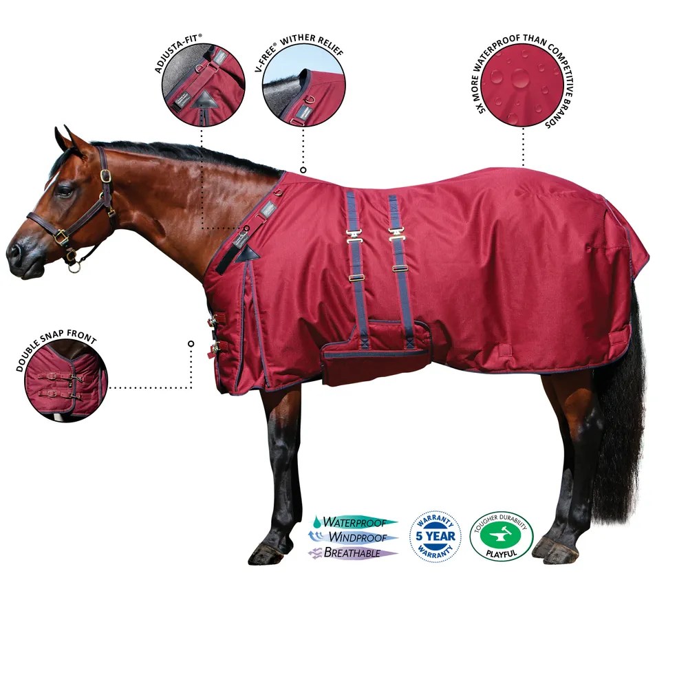 ARMORFlex® Challenger AdjustaFit® Turnout Blankets Schneiders