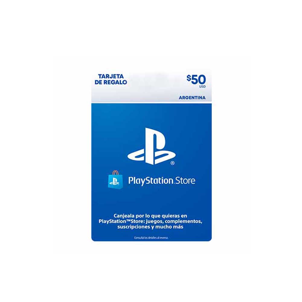 GIFT CARD SONY PSN 50 USD Start_ Venta de productos tecnológicos