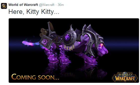 Blizzard just teased us with this new mount. All we know is this tweet