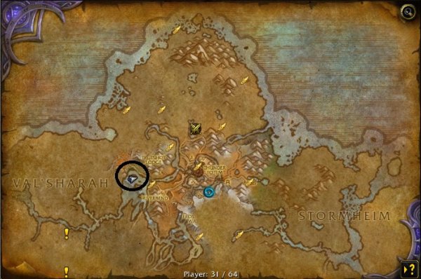 Teleport to all zones in Broken Isles as Mage World of Warcraft