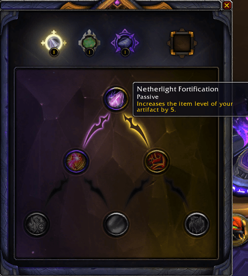 Upgraded Artifact Relics in patch 7.3 Netherlight