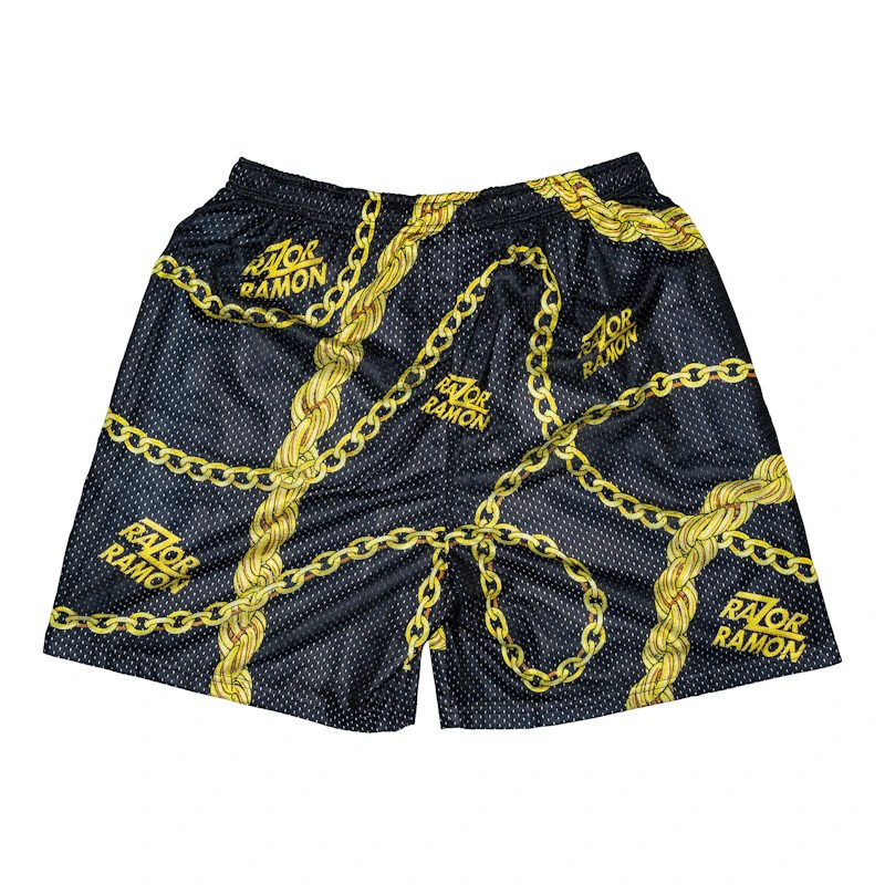 Chalk Line Razor Ramon Retro Chain Shorts Black Men's US