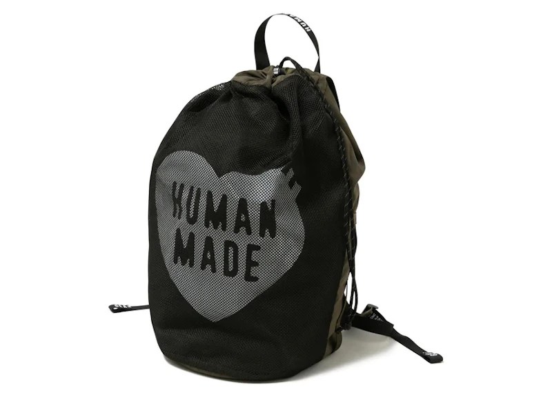 Human Made Drawstring Backpack Olivedrab SS23 US