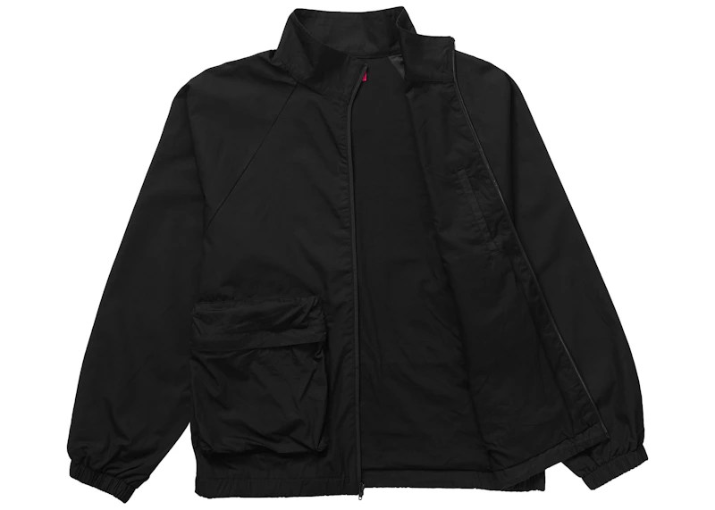 Supreme Raglan Utility Jacket Black Men's SS23 US