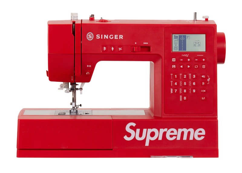 Supreme Supreme SINGER SP68 Computerized Sewing Machine (UK Plug) Red US