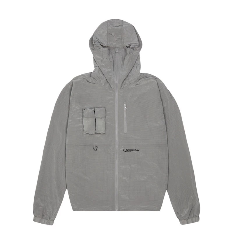 Trapstar Hyperdrive Ripstop City Jacket Grey Men's FW22 US