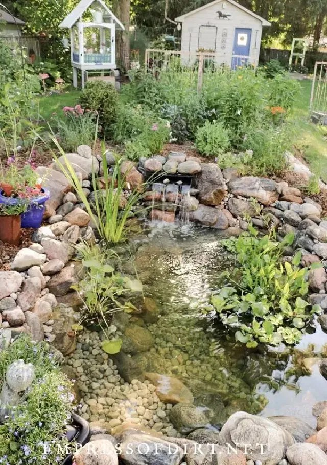 25 Homemade DIY Pond Ideas for Backyard & Garden Suite 101