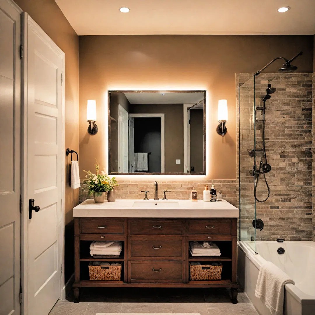 30 Dark Bathroom Ideas That Prove Dark Can Be Chic