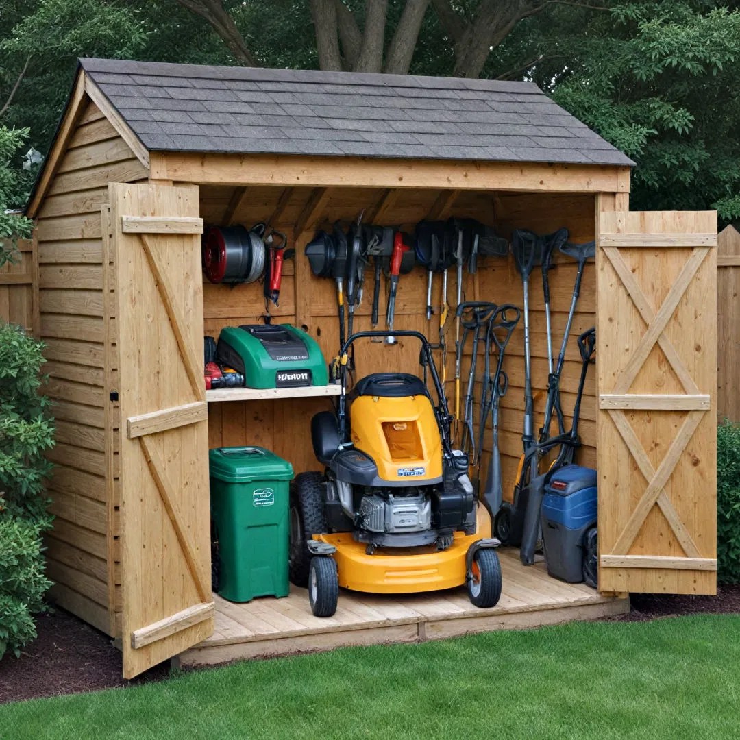 15 Lawn Mower Storage Ideas for All Skill Levels