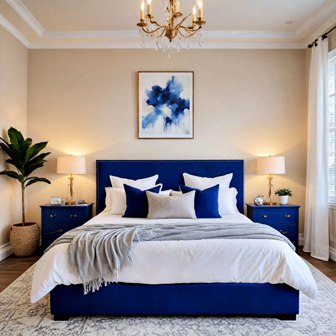 20 Royal Blue Bedroom Ideas For A Serene Sleep Oasis