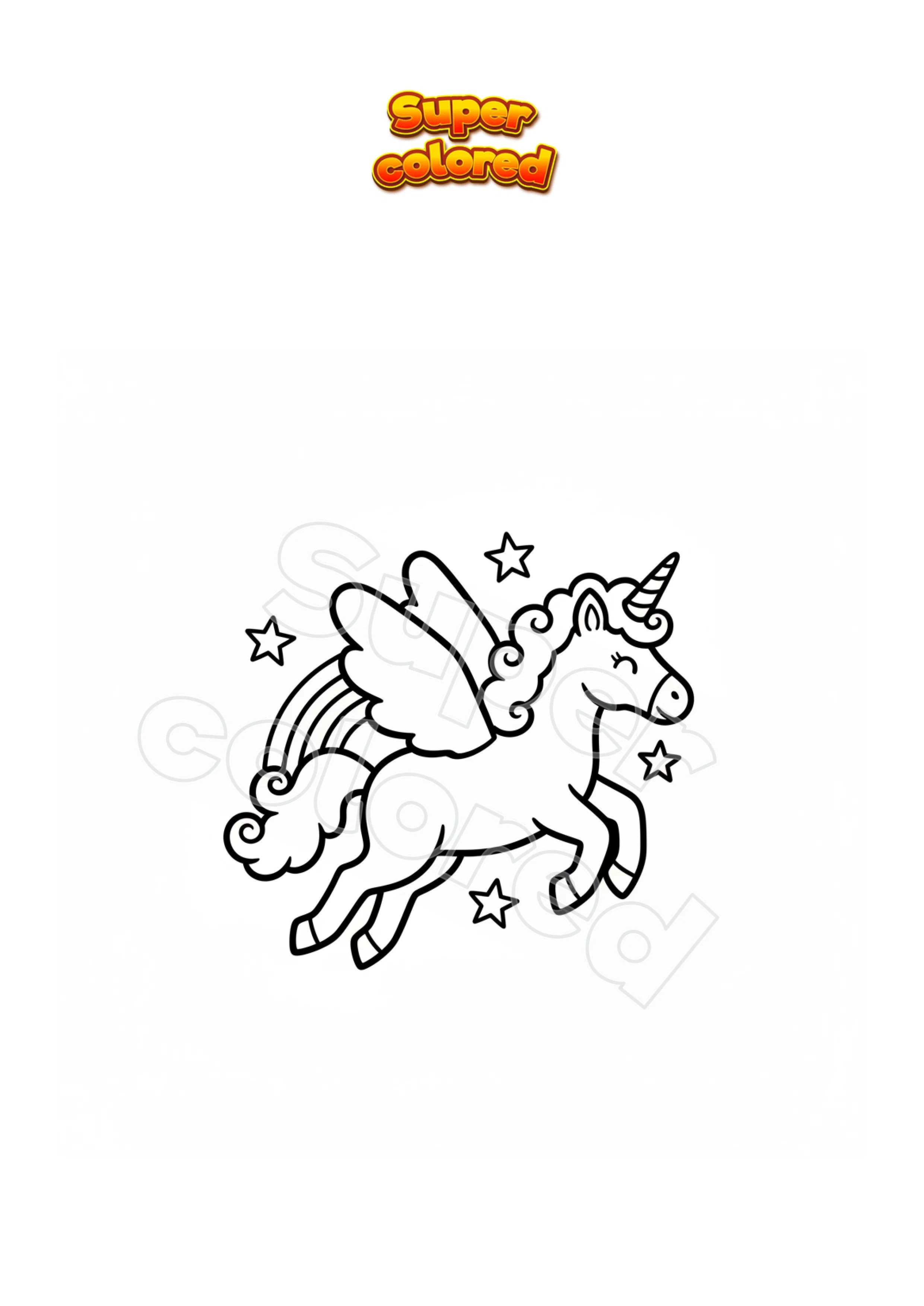 60 Fliegendes Einhorn Ausmalbild Ausmabilder 2021