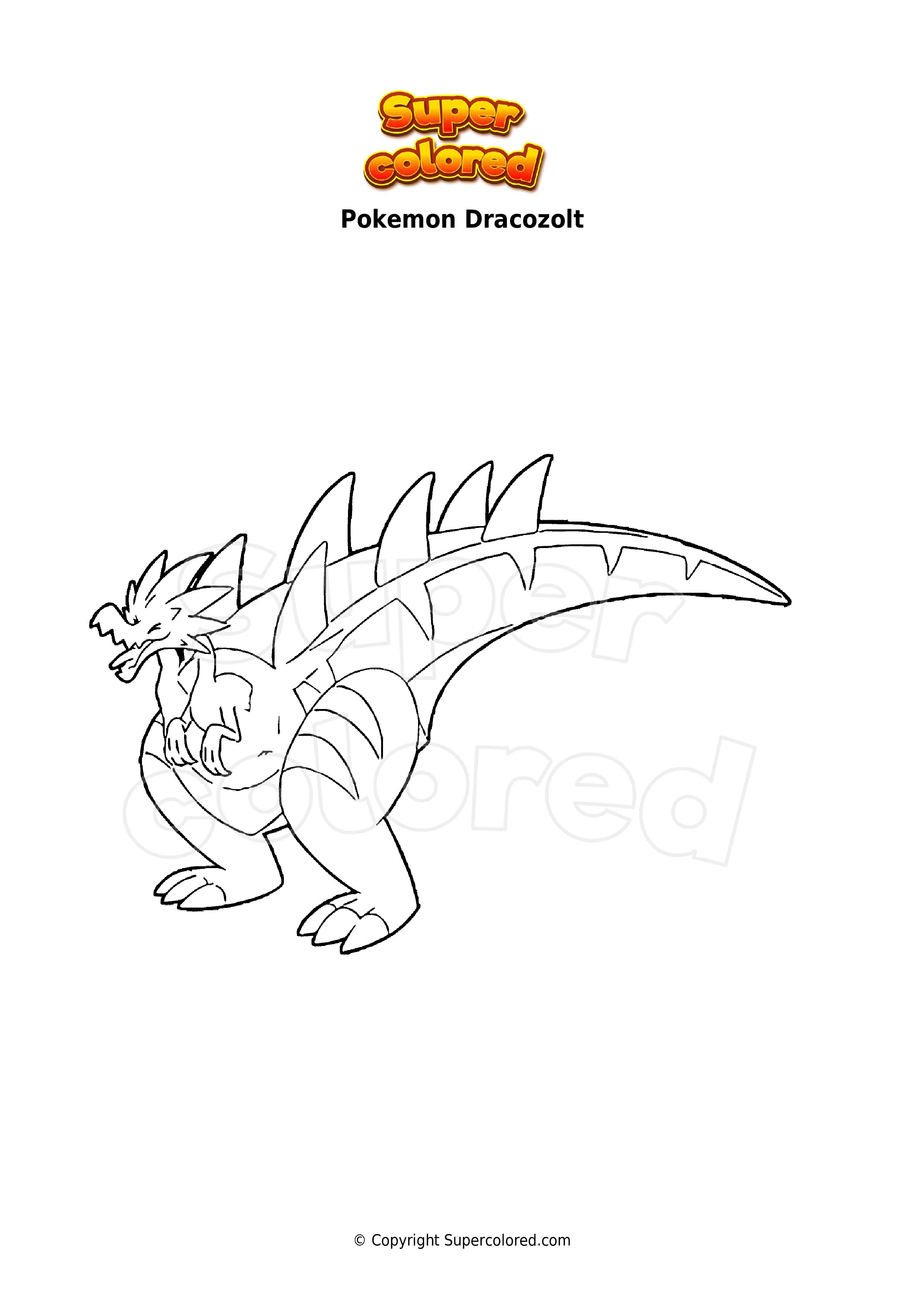 10 Dragon Pokemon Coloring Pages KoloringPages