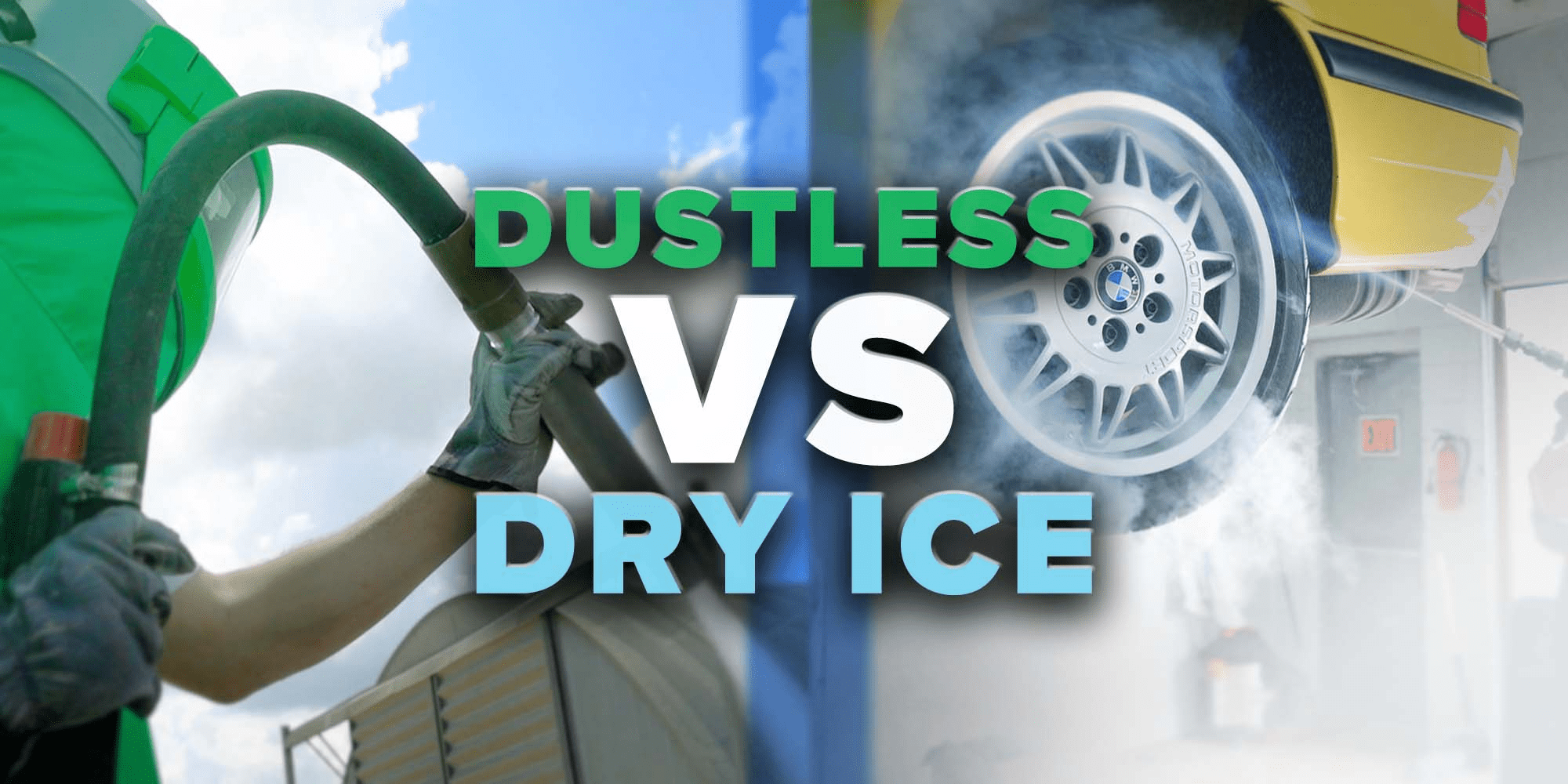 Comparing Dry Ice Cleaning to Dustless Blasting