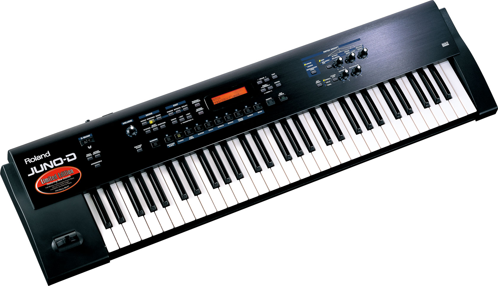 Roland Juno D synth keyboard Synthpedia