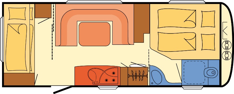 Dethleffs Camper 560 SK (2012) Technische Daten