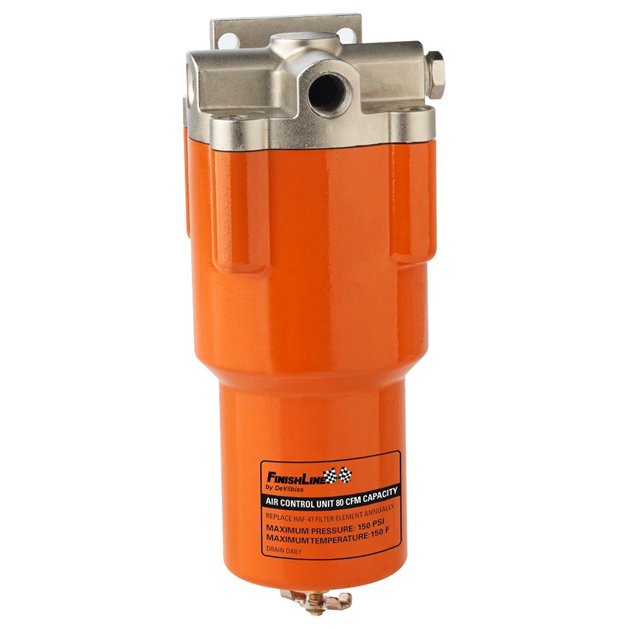DeVILBISS Finishline Air Line Filter Control Unit Spray Paint Gun Water