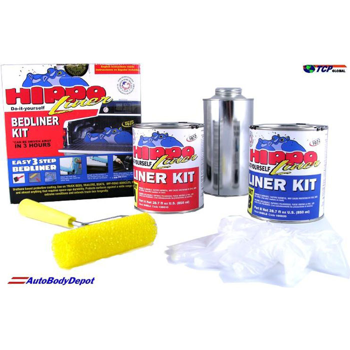 Hippoliner TRUCK BED LINER COATING with Shutz Spray Gun