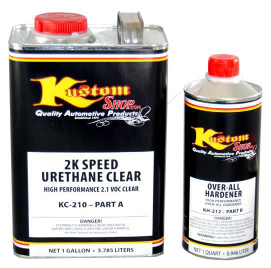 1 GL KIT 2K URETHANE OVERALL CLEARCLEARCOAT AUTO PAINT eBay