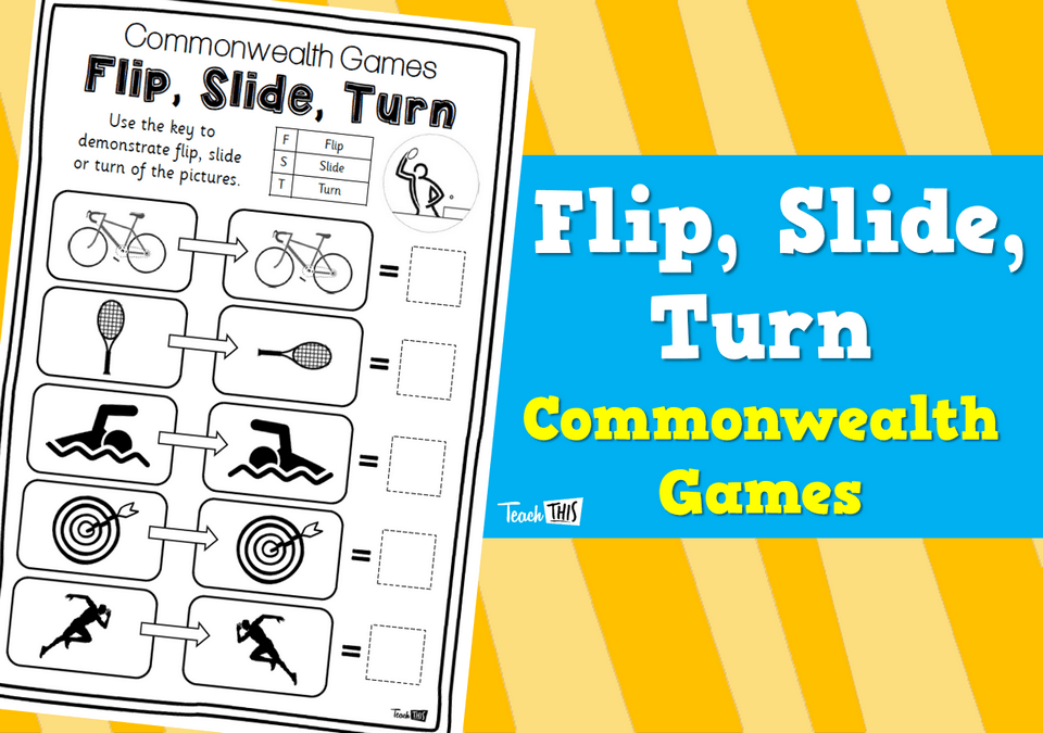Flip, Slide, Turns Commonwealth Games Teacher Resources and