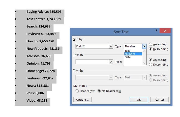 How to sort lists alphabetically in Microsoft Word - Tech Advisor