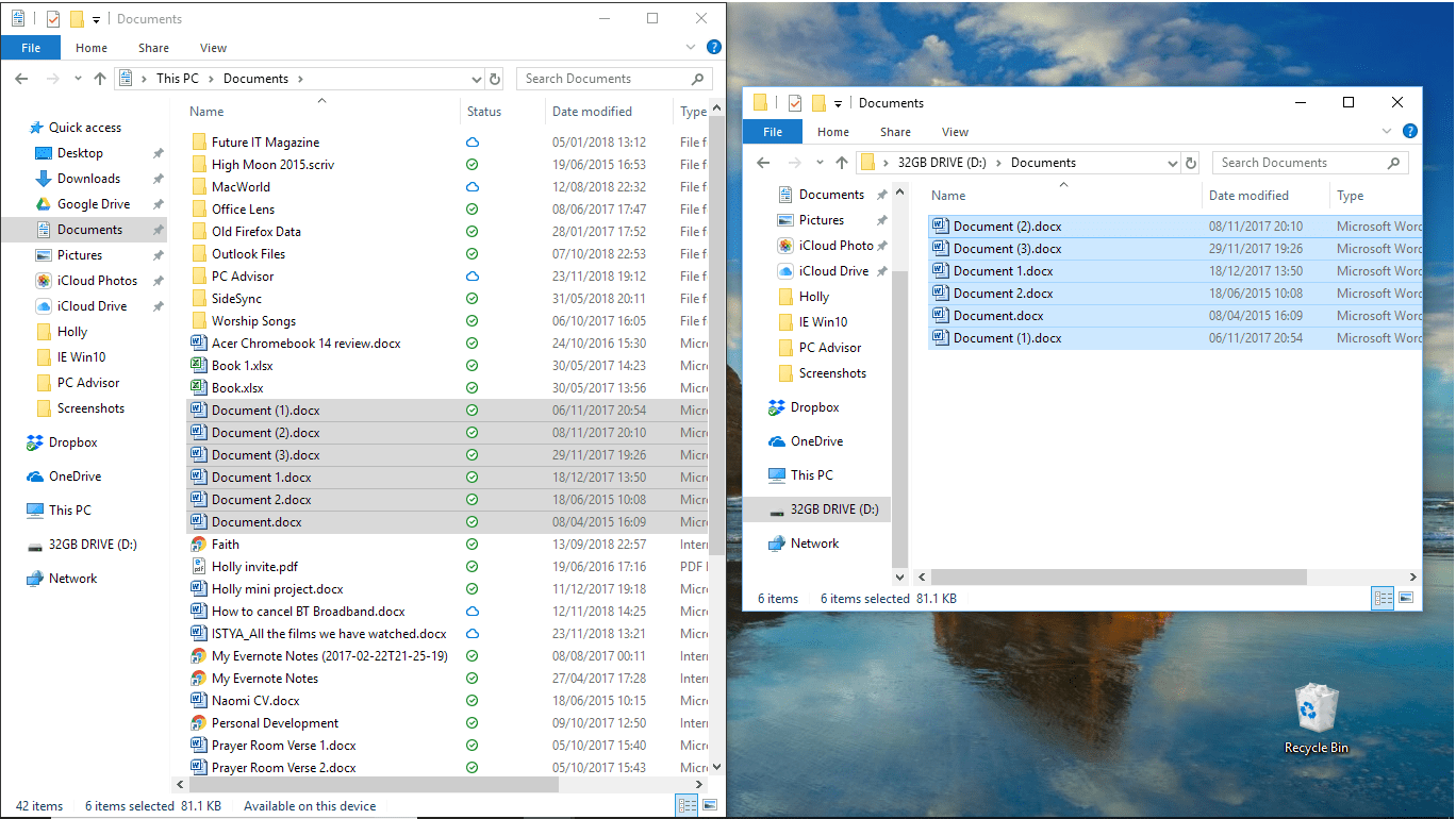 How to copy your files to a new PC Tech Advisor