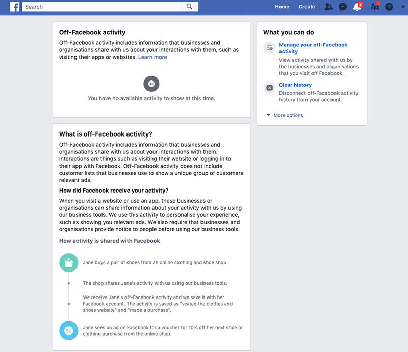 How to use OffFacebook to improve your Facebook privacy Tech Advisor
