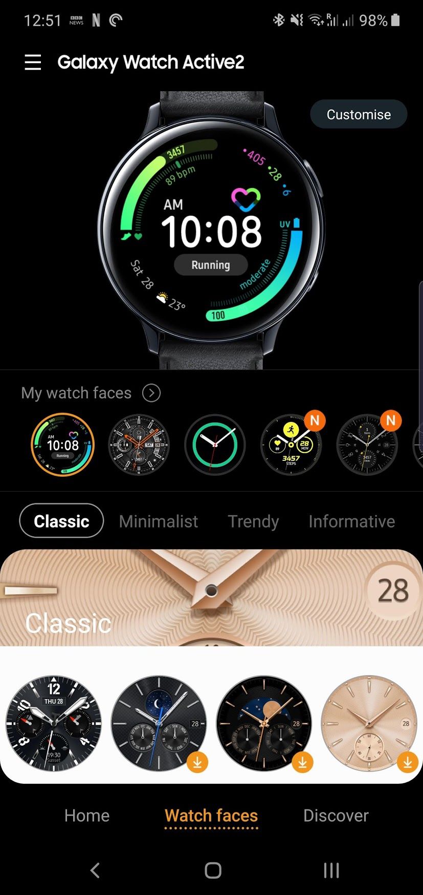 Samsung Galaxy Watch Active 2 Review All Round Excellence Tech Advisor