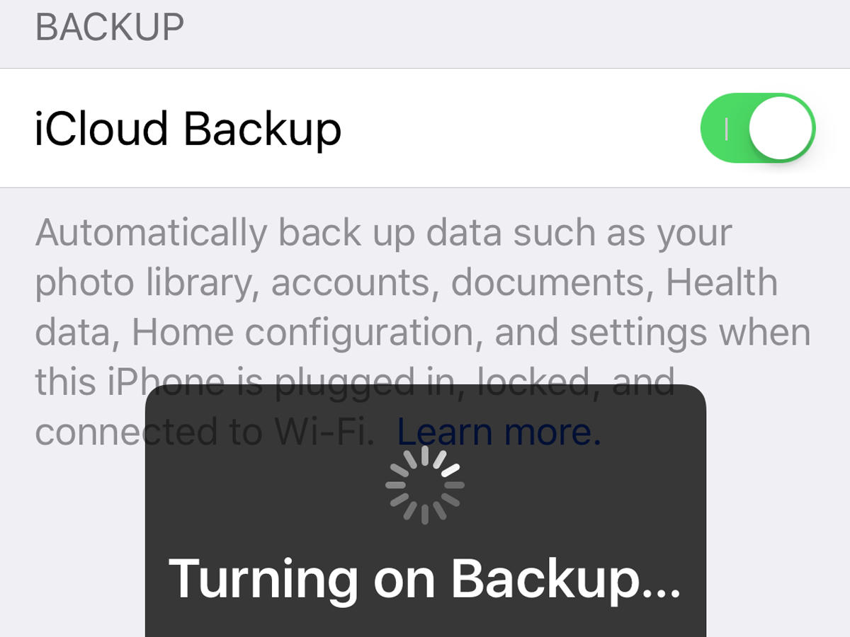 How to switch iOS backup methods Macworld