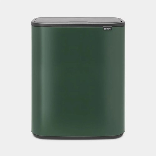 AFVALBAK BO TOUCH BIN 2X30L. PINE GREEN BRABANTIA Technimo