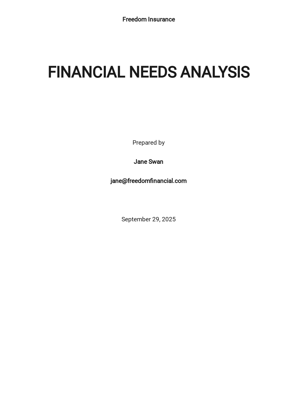 12+ Needs Analysis Templates Free Downloads