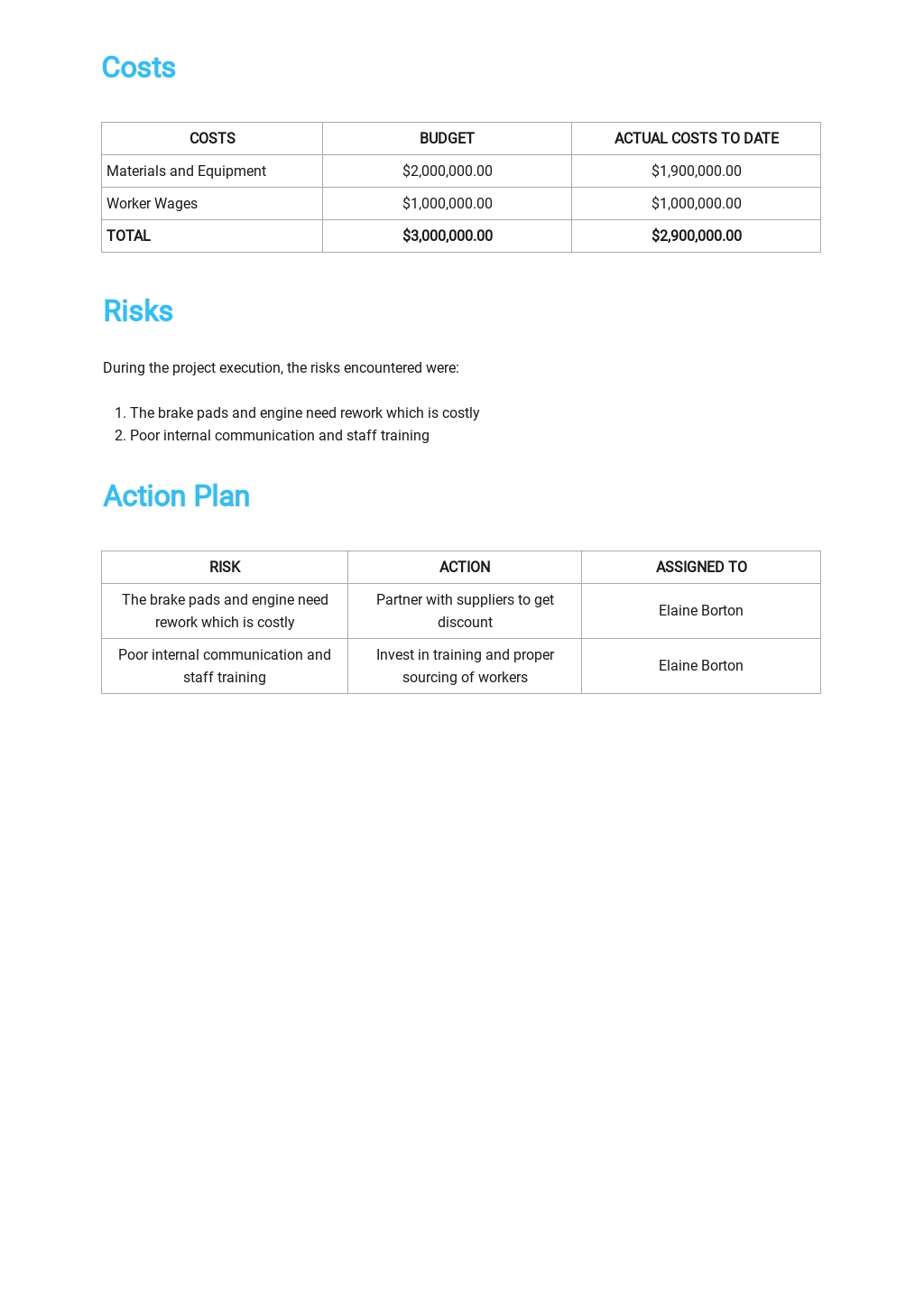 Technical Report Template [Free PDF] Word (DOC) Apple (MAC) Pages Google Docs