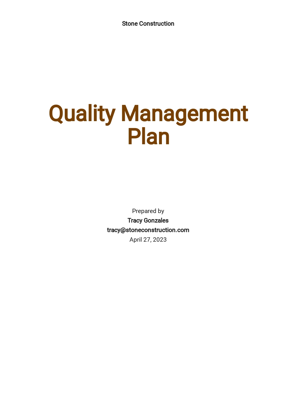 12+ FREE Quality Management Plan Templates [Edit & Download]