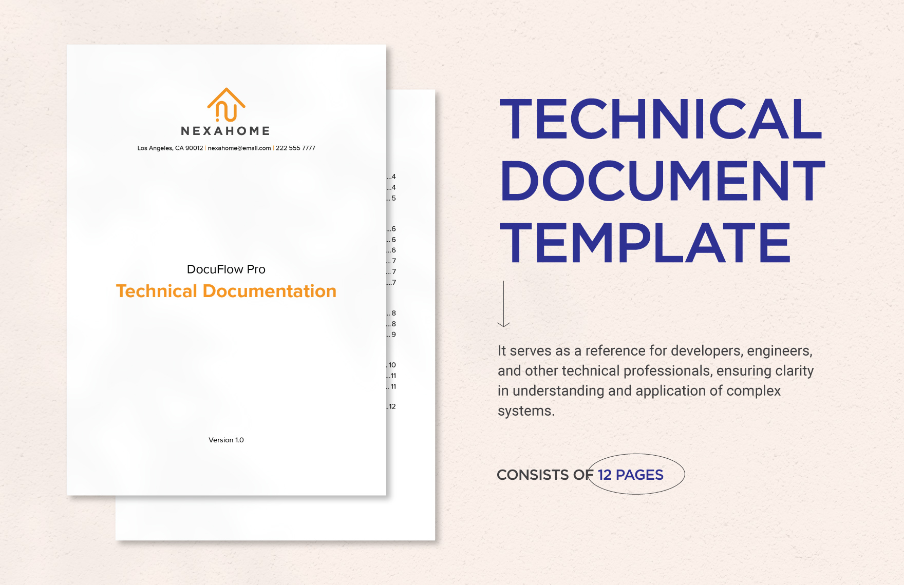 Blank Document Template in Word, PDF, Google Docs Download